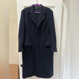 Cashmere Blend Classic Brooks Brothers overcoat - size 44